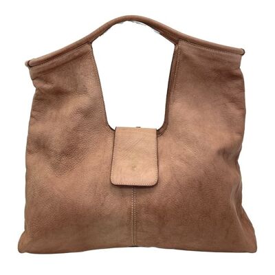 ALESSIA Square Shoulder Bag Blush