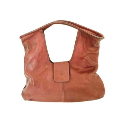 ALESSIA Square Shoulder Bag Terracotta