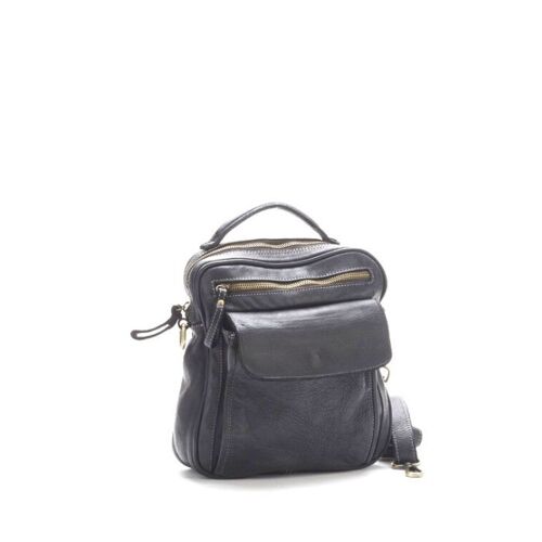 MIRELLA Medium Messenger Bag | Black