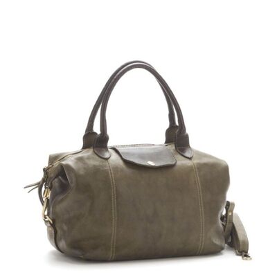 TIZIANA Borsa Bombetta Grande | Army Green