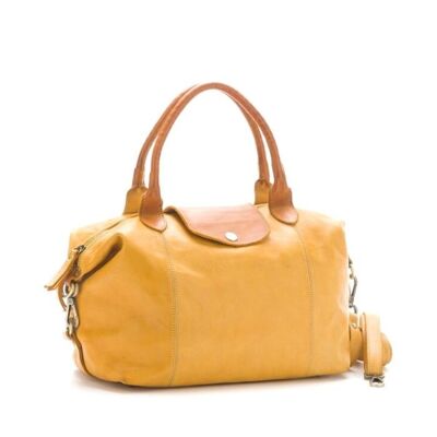 TIZIANA Grand sac melon | Moutarde