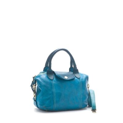 TIZIANA Bowler Bag | Turquoise