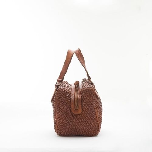 CLELIA Large Soft Leather Shopper Bag | Black
