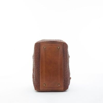 CLELIA Large Soft Leather Shopper Bag | Taupe