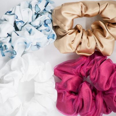 XXL "July 14" scrunchies