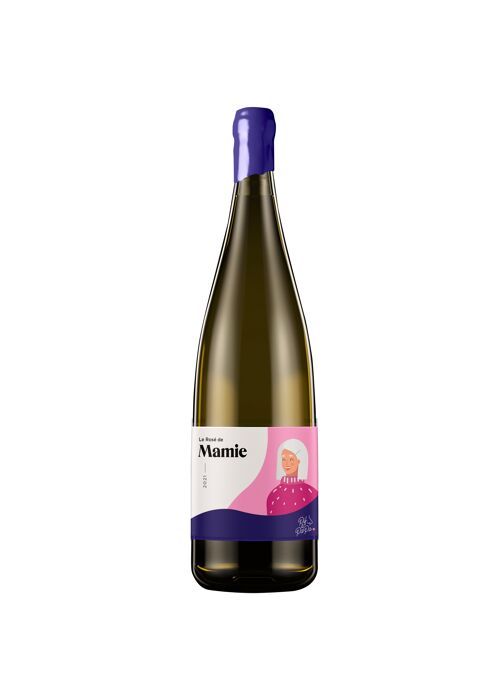 Le Rosé de Mamie "sous voile" 2021 - Vin naturel / Vin Bio
