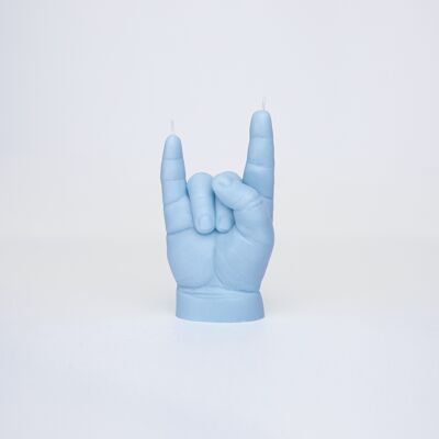 Candle Hand Baby - You Rock Pastel Blue