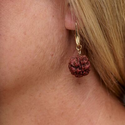 Rudraksha Earrings