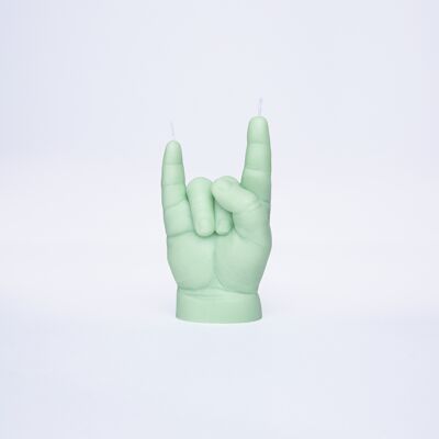 CandleHand Baby - You Rock Pastel Green