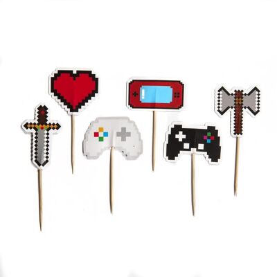 Gaming Cupcake Toppers