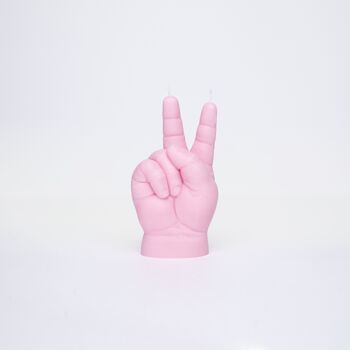 Bougie Main Bébé - Peace Rose Pastel 6