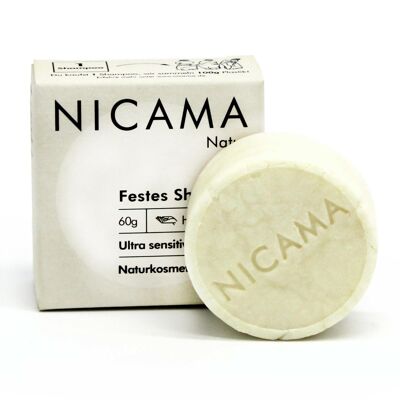 NICAMA Festes Shampoo - Natur