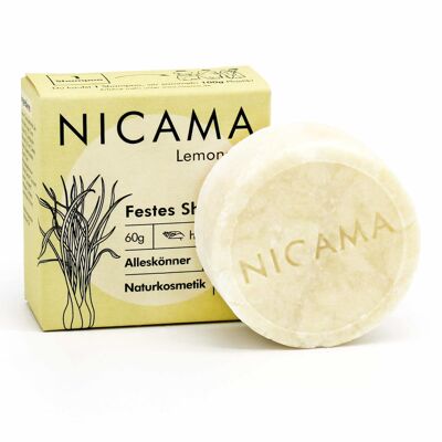 NICAMA festes Shampoo - Lemongras