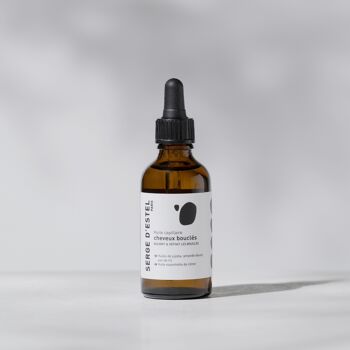 Sérum Cheveux Bouclés 50ml - Huile de Jojoba - Amande Douce - Son de riz - Vitamine E - 100% Vegan -  99,9% d’ingrédients d’origine naturelle. 3