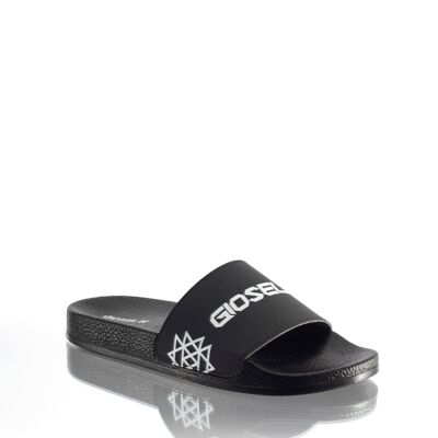 LOW BASIC BLACK SANDAL