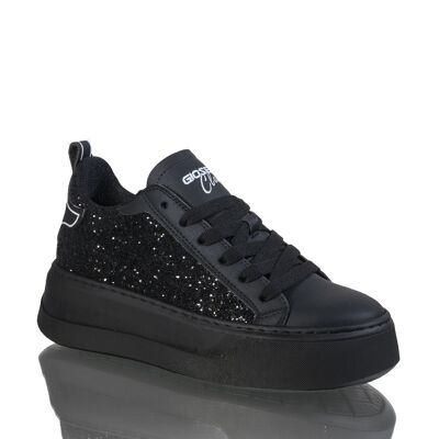 NILL GLITTER BLACK