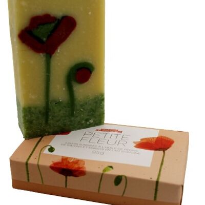 Cold saponified soap "PETITE FLEUR" collection "LES JOURS HEUREUX"
