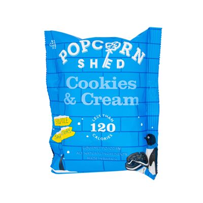 Cookies and Cream Popcorn Snack Pack