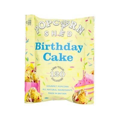 Pacchetto snack popcorn torta di compleanno