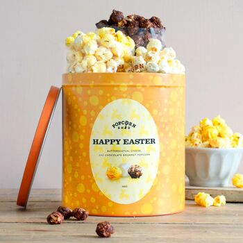 Boîte de pop-corn Joyeuses Pâques 2