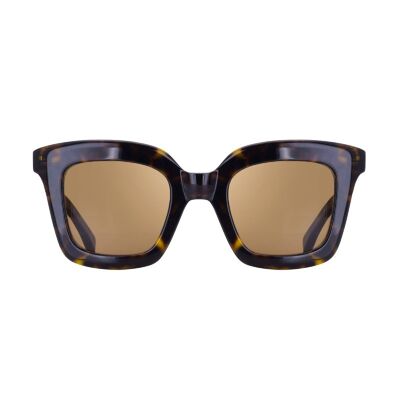B080 - NAVAGIO Sunglasses -  DARK BROWN