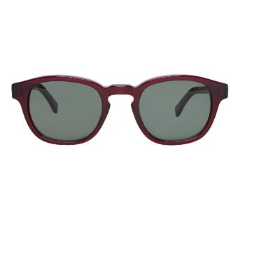 B095 - CRETA Sunglasses - INTENSE REDWINE
