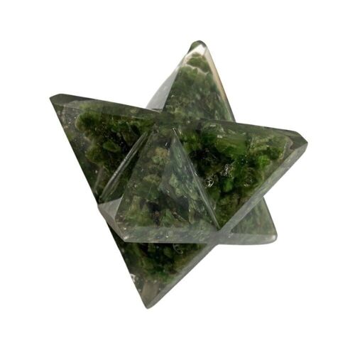 Orgonite Merkaba Star, Green Aventurine