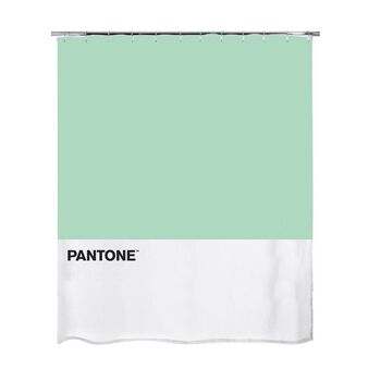Rideau de douche, Pantone, vert, polyester 1