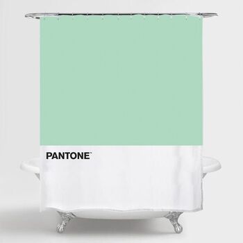 Rideau de douche, Pantone, vert, polyester 2