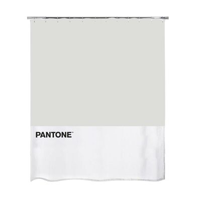Shower curtain, Pantone, gray, polyester