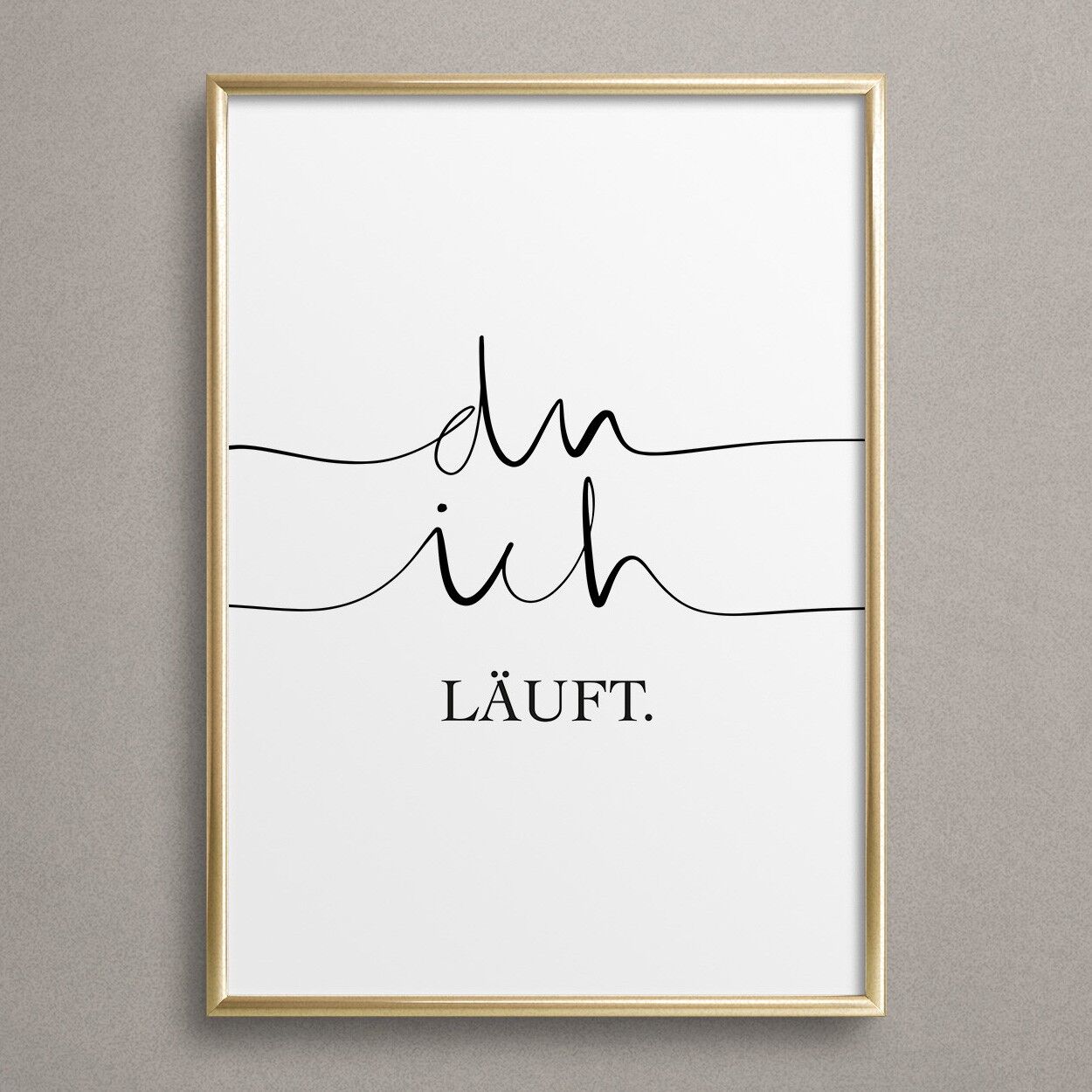 Manifesto "Tu corro"