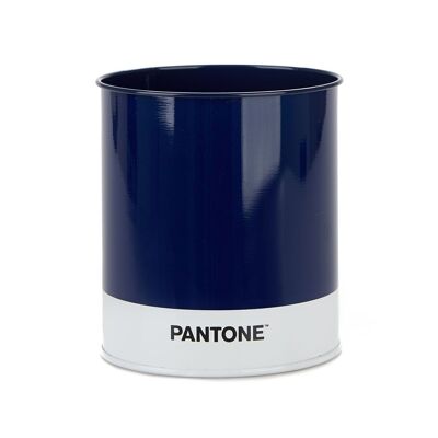 Pencil holder, Pantone, blue, tin