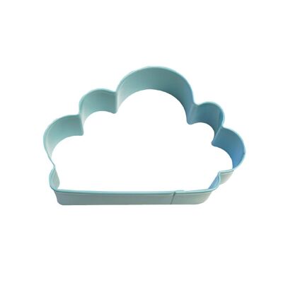 Cortador de galletas con revestimiento de polirresina Nube Azul