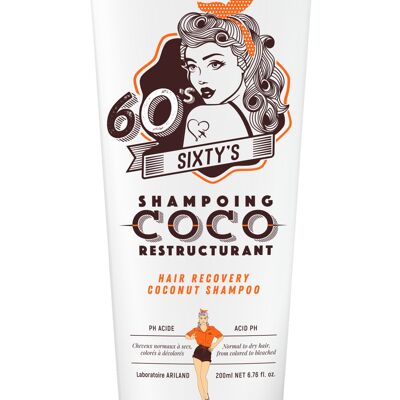 Restructuring coconut shampoo