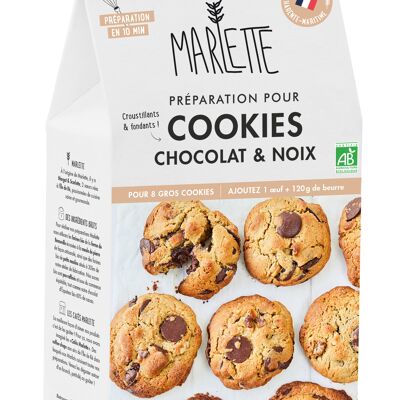 Préparation pour Cookies Chocolat & Noix - Bio