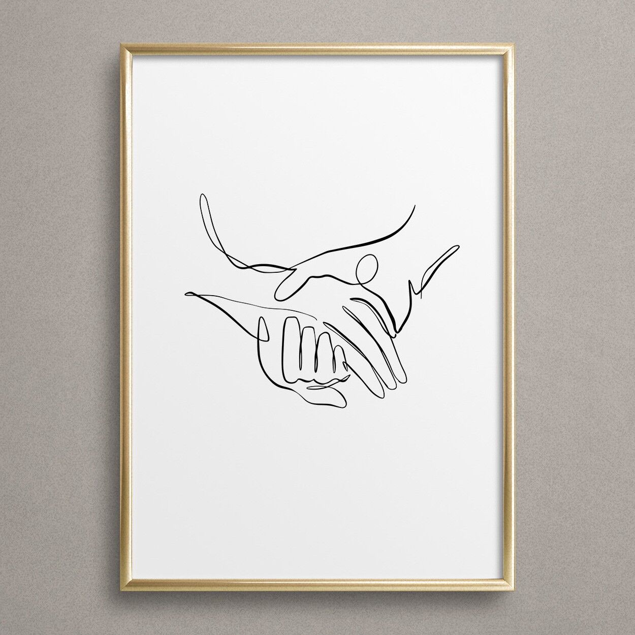 Affiche « Les mains de l'amour »