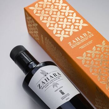Zahara 500ml - Huile d'Olive Extra Vierge Premium - Coffret cadeau 4