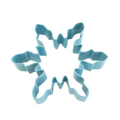 Snowflake Poly-Resin Coated Cookie Cutter Blue Large