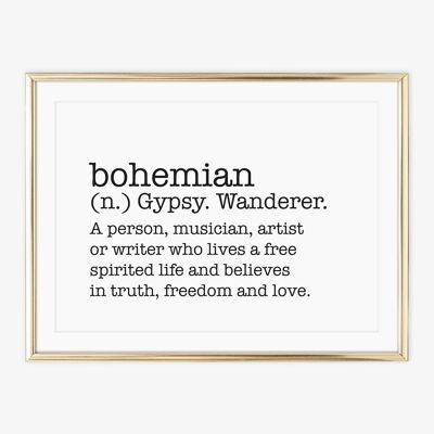Manifesto 'Bohemien'