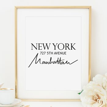 Affiche 'New York' - DIN A4 1