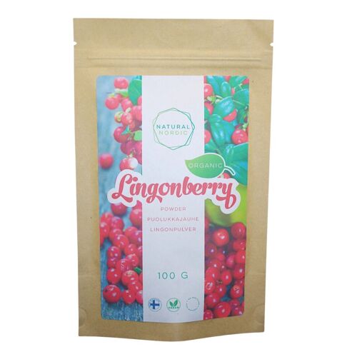 Lingonberry powder ORGANIC 100 g
