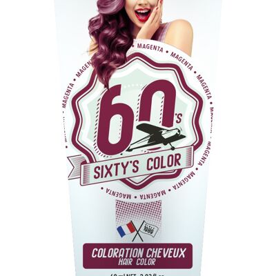 Color magenta de los sesenta