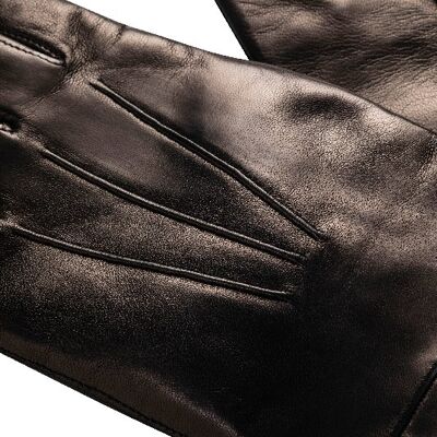 JET BLACK WINTER GLOVES