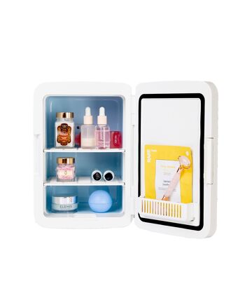 Réfrigérateur Réfrigérateur Portable 10L Avec Miroir et Lumière LED 4