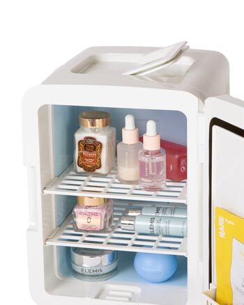 Mini réfrigérateur 10L - Réfrigérateur à cosmétiques avec miroir et lumière avec fonction chaud et froid 5