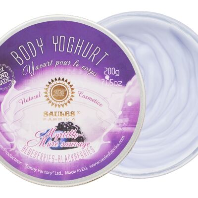 Yoghurt for the body Blueberry and Blackberry
