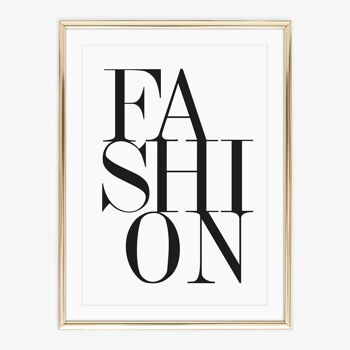 Affiche 'Fashion' - DIN A4 2