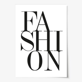 Affiche 'Fashion' - DIN A4 3