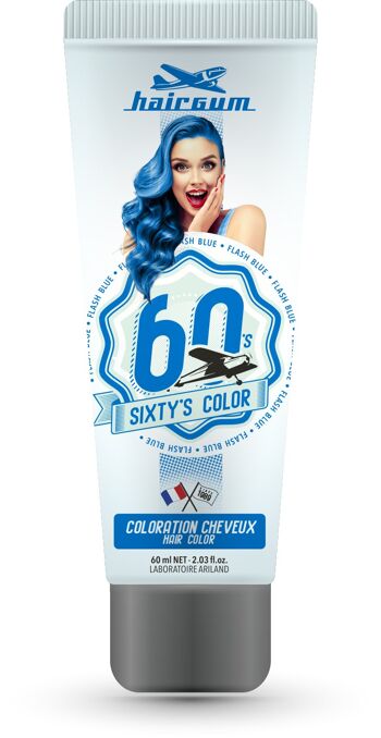 Flash Blue Sixty'S Color 1
