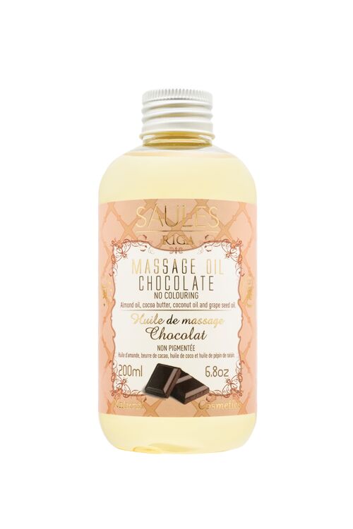 Saules Fabrika Huile de massage Chocolat 200 ml